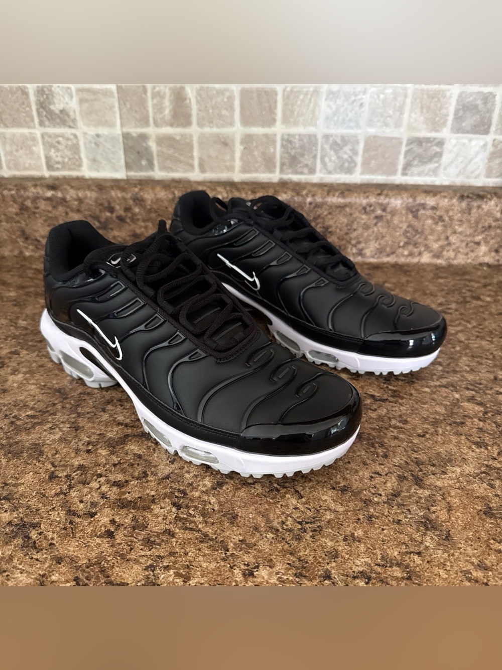 Nike Air Max Plus G Black Spikeless Golf Shoes Men's Size 10 FZ4150-001 No box